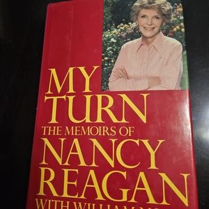 Red Hardcover Book - My‎ Turn: The Memoirs of Nancy Reagan